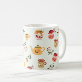 Caneca De Café Padrão de tempo do chá sem aparência