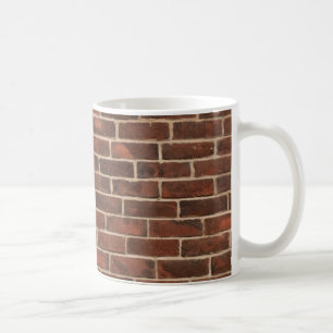 Caneca De Café Padrão de Tijolos