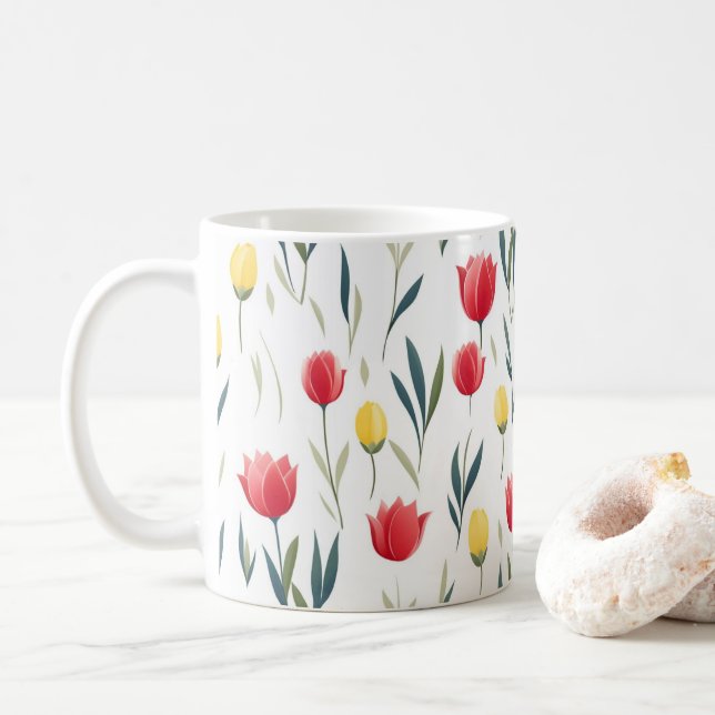 Caneca De Café Padrão de Tulip (Com Donut)