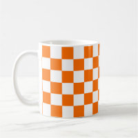 Padrão de Verificação Branco Laranja