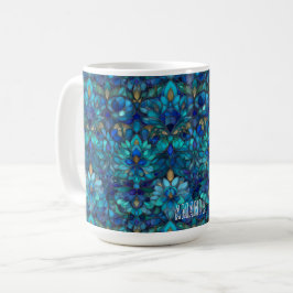 Caneca De Café Padrão de Vidro Armazenado MugCustomizable