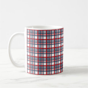 Caneca De Café padrão de xadrez