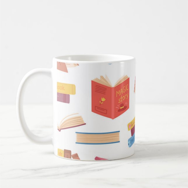 Caneca De Café Padrão do livro (Esquerda)
