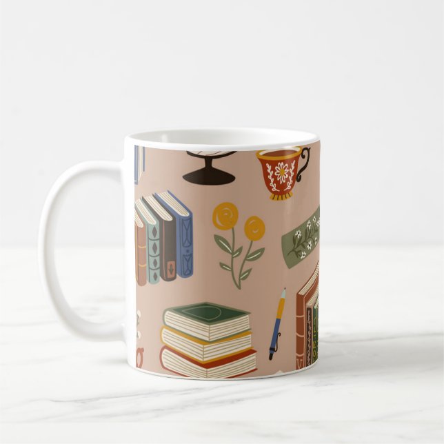 Caneca De Café Padrão do livro (Esquerda)