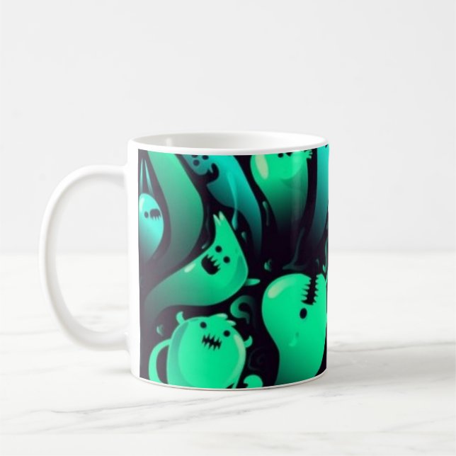 Caneca De Café Padrão fantasma (Esquerda)
