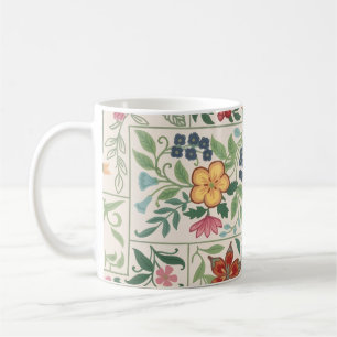 Caneca De Café Padrão Floral Vintage Cottagecore Mamãe Macia Pers
