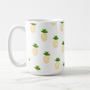 Caneca De Café padrão Fruta de ananás