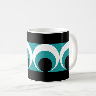 Caneca De Café Padrão geométrico