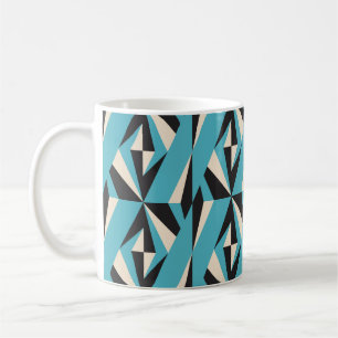 Caneca De Café Padrão geométrico abstrato moderno sem costura c