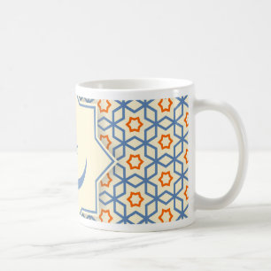 Caneca De Café padrão geométrico islâmica