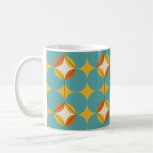 Caneca De Café Padrão geométrico sem costura abstrato moderno c