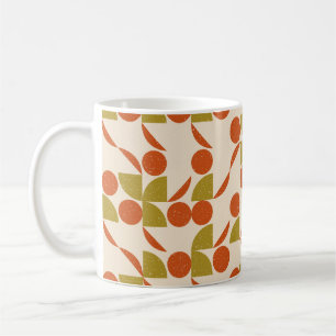 Caneca De Café Padrão geométrico sem costura abstrato moderno com
