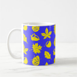 Caneca De Café Padrão Gráfico Colorido