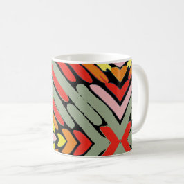 Caneca De Café Padrão Multicolorido do Sudoeste