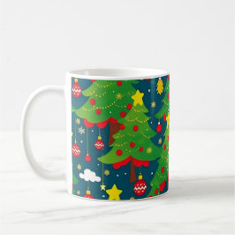 Caneca De Café Padrão Natal 2 - Mug de Café