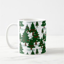 Padrão Natal 9 - Mug de Café
