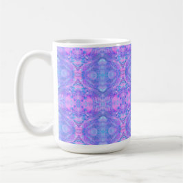 Caneca De Café Padrão Oriental Boho - Abstrato de Fantasia Mágica