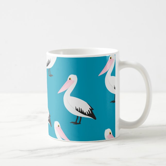 Caneca De Café Padrão pelicano (Direita)