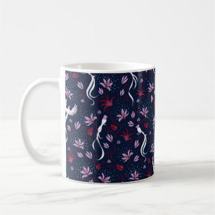 Caneca De Café padrão repetitivo sem descontinuidades do vintage