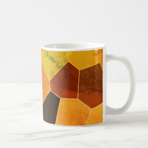 Caneca De Café Padrão Rústico Única Legal