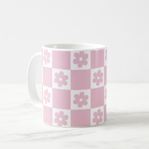 Caneca De Café Padrão selecionado da Flor Rosa
