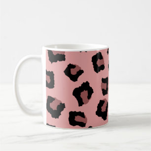 Caneca De Café Padrão sem focas, cor-de-rosa,