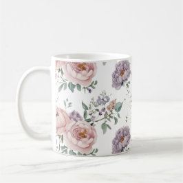 Caneca De Café Padrão sem soldadura floral