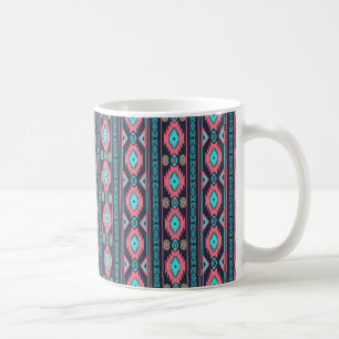 Caneca De Café Padrão tribal do sudoeste.
