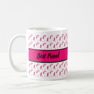 Caneca De Café Padrão Unicórn do Melhor Amigo com Nome