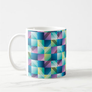 Caneca De Café padrão uniforme de geometria abstrato