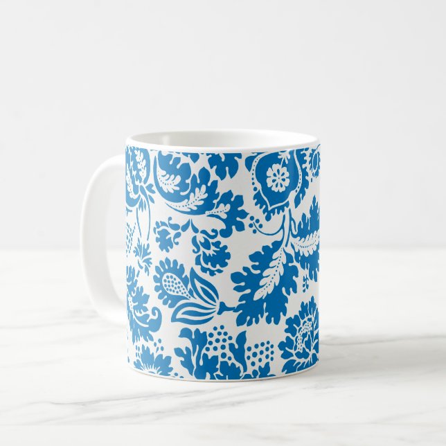 Caneca De Café Padrão veneziano, William Morris (Frente Esquerda)