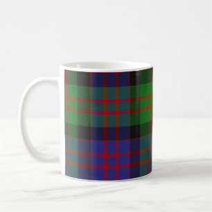 Caneca De Café Padrão Xadrez Tartan do Clã MacDonald