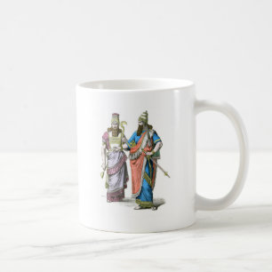 Caneca De Café Padre alto e rei Assyrian