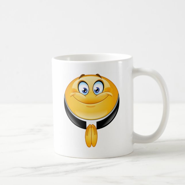 Caneca De Café padre emoji (Direita)