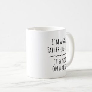 Caneca De Café Padre Engraçado em Direito Café Mug Gift