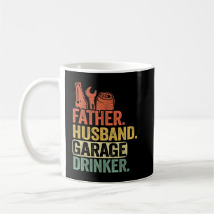 Caneca De Café Padre Husband Garage Drinker Vintage Pai Mecânico