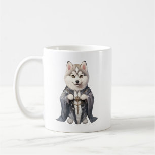 Caneca De Café Padre King Siberian Husky