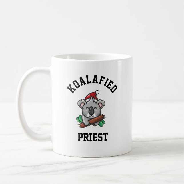 Caneca De Café Padre Koalafied (Esquerda)