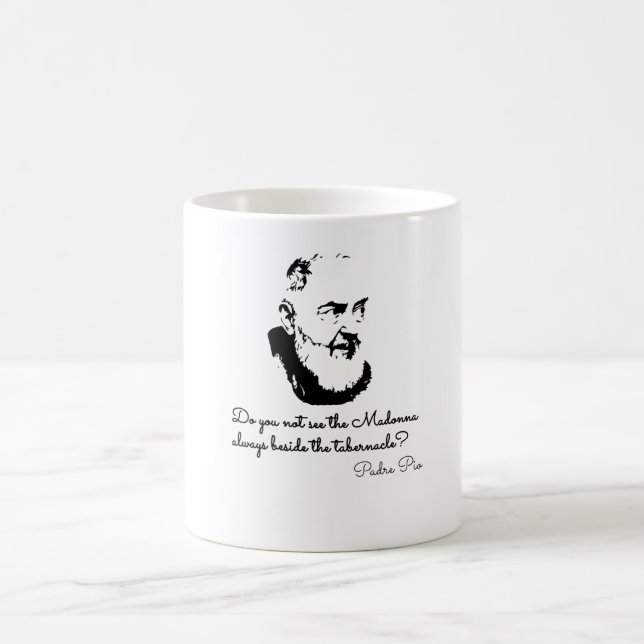 Caneca De Café Padre Pio (Centro)