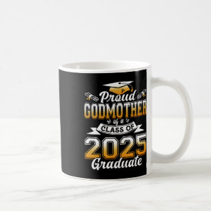 Caneca De Café Padrinha 2025 Orgulhosa Madrinha De 20