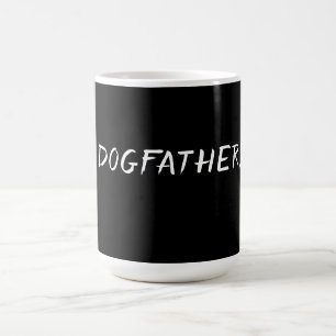 Caneca De Café Padrinho Canino – Design Divertido de Pai de Cacho