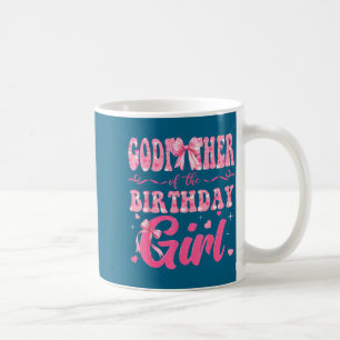 Caneca De Café Padrinho da Família da Menina Aniversariante Nk Co