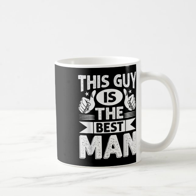 Caneca De Café Padrinho de Casamento Padrinhos de Casamento Engra (Direita)