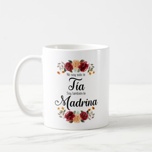 Caneca De Café Padrinho espanhol 2023, Quieren ser mi Madrina (Esquerda)