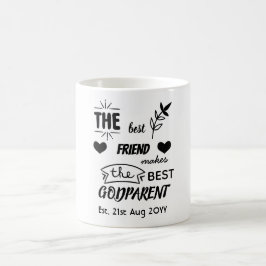 Caneca De Café Padrinho MÚG Padrinha Padrinho Personalizado