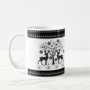 Caneca De Café Padrões de Natal