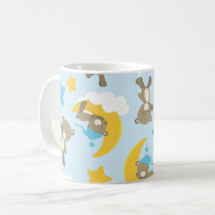 Caneca De Café Padrões De Ursos, Ursos Bonitos, Ursos De Teddy,