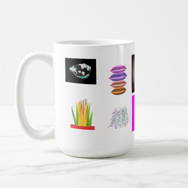 Caneca De Café Padrões e arte muito variada (Esquerda)