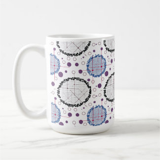 Caneca De Café Padrões geométricos para Design moderno