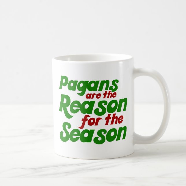 Caneca De Café Pagans é a razão da estação (Direita)